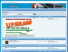 Tablet Screenshot of forum.grumpysperformance.com